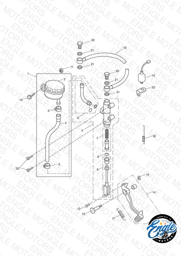 Rear Brake Master Cylinder