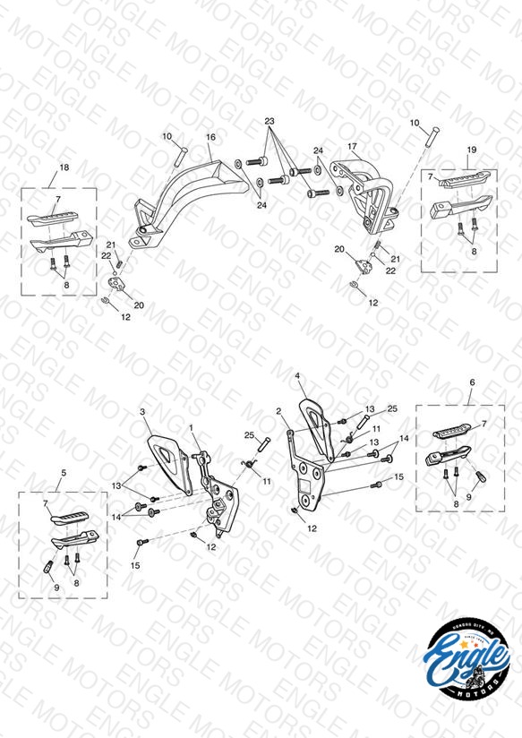 Footrests & Mountings