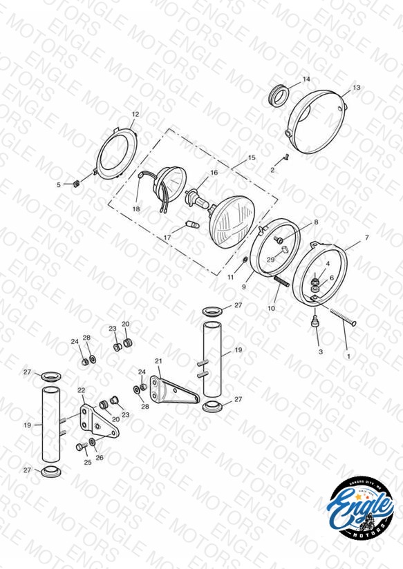 Headlight/Mountings