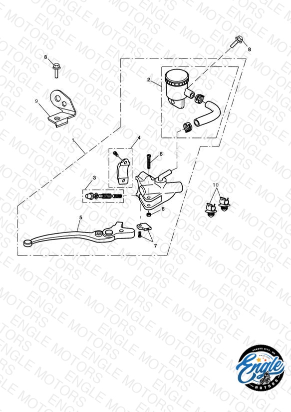 Front Brake Master Cylinder & Hoses