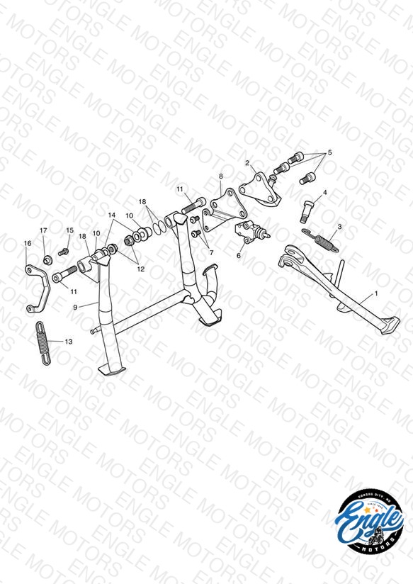 Sidestand & Centrestand