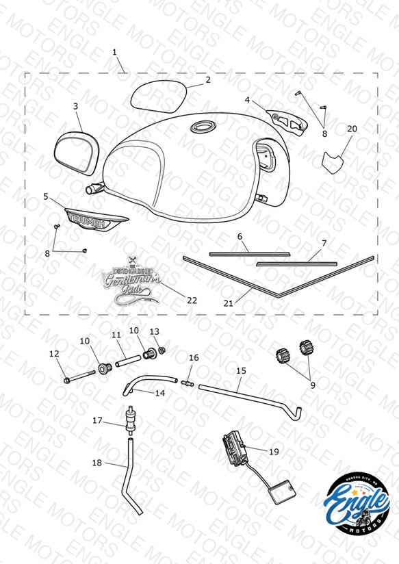 Fuel Tank - DGR Edition Only