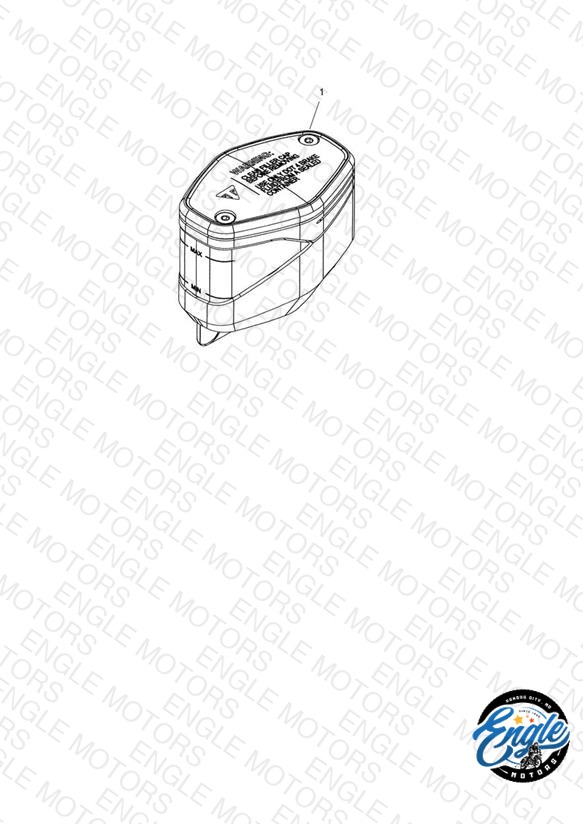 Front Brake Reservoir, Type 1