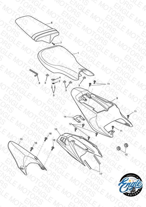 Rear Bodywork & Seat