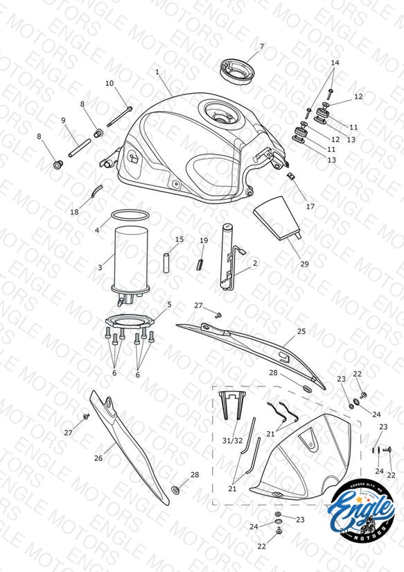 Fuel Tank/Fuel Pump Fittings - > 955859