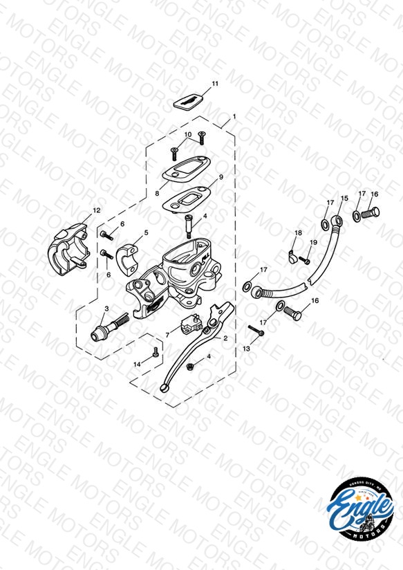 Front Brake Master Cylinder & Hoses
