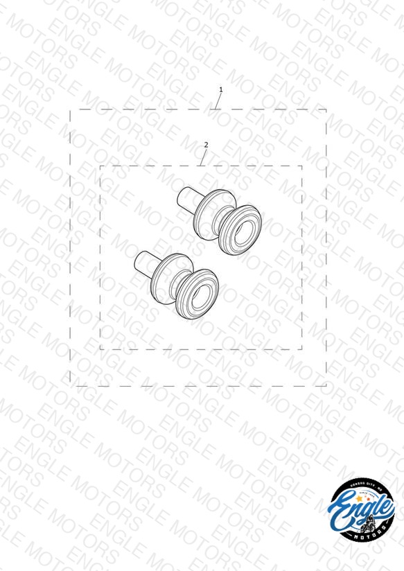 BUNDLE - Paddock Stand Bobbin Kit, Black