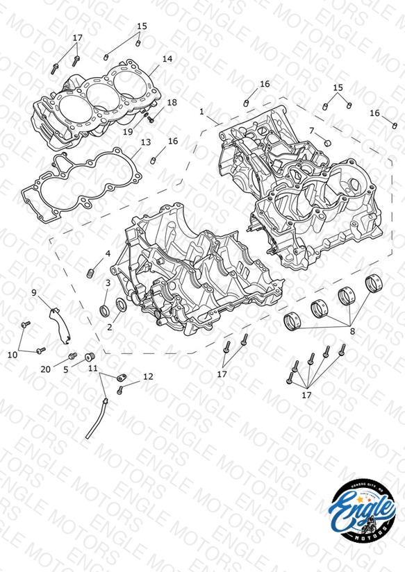 Crankcase & Fittings
