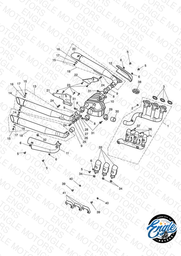 Exhaust System - Rocket III only