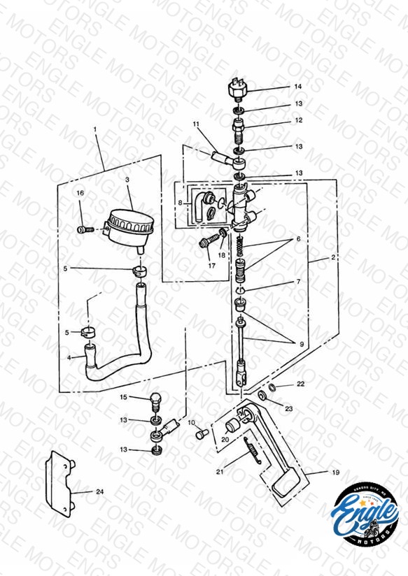 Rear Brake Master Cylinder