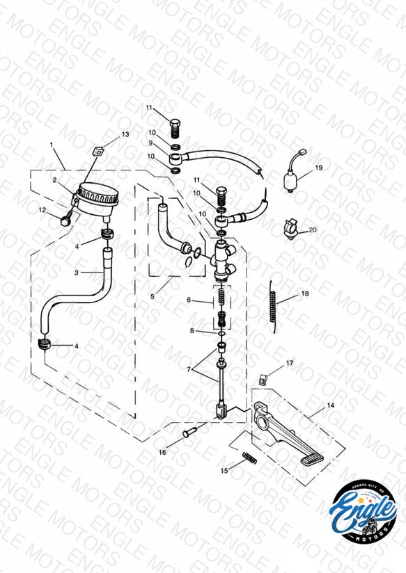 Rear Brake Master Cylinder