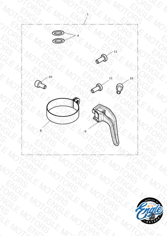 Cable Kit, High Bars