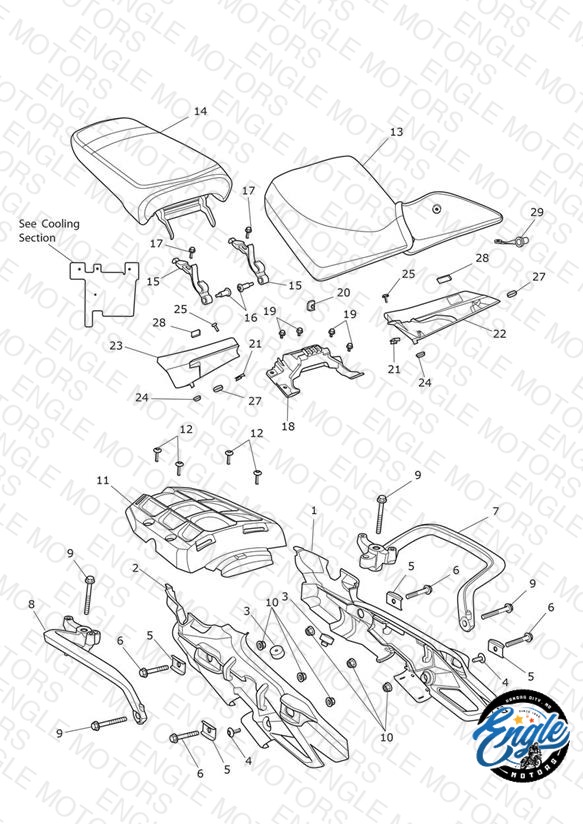 Rear Bodywork & Seat