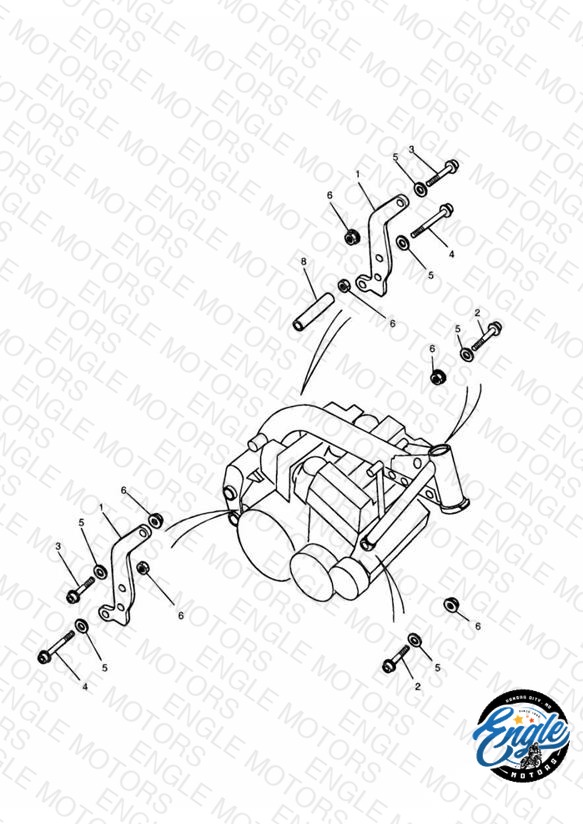 Linkage Carrier/Engine Mounting Bolts