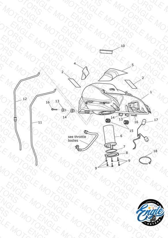 Fuel Tank, Fuel Pump & Fittings