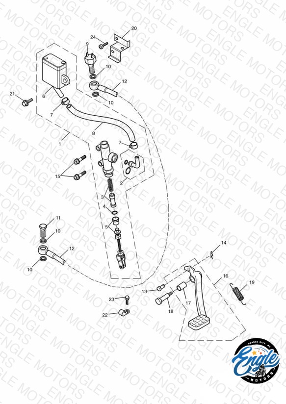 Rear Brake Master Cylinder
