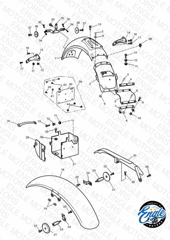 Mudguards/Chainguard/Battery Box 71699 »
