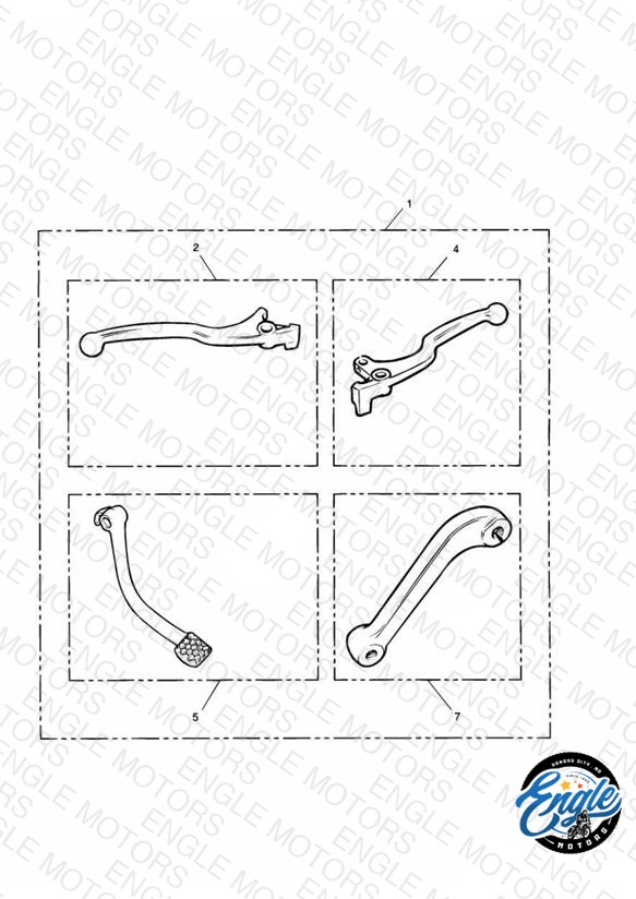 Chrome Levers