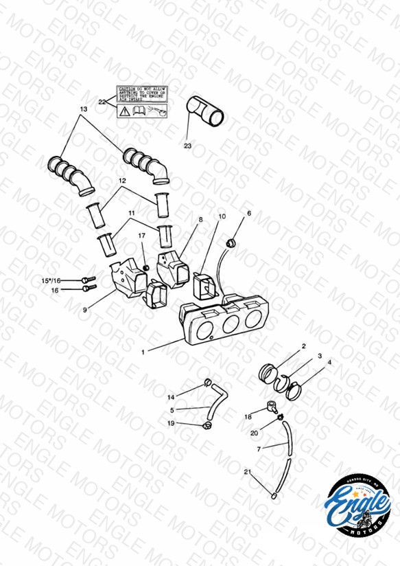 Airbox 4 Cyl, All markets. 3 Cyl, All markets except US CAL