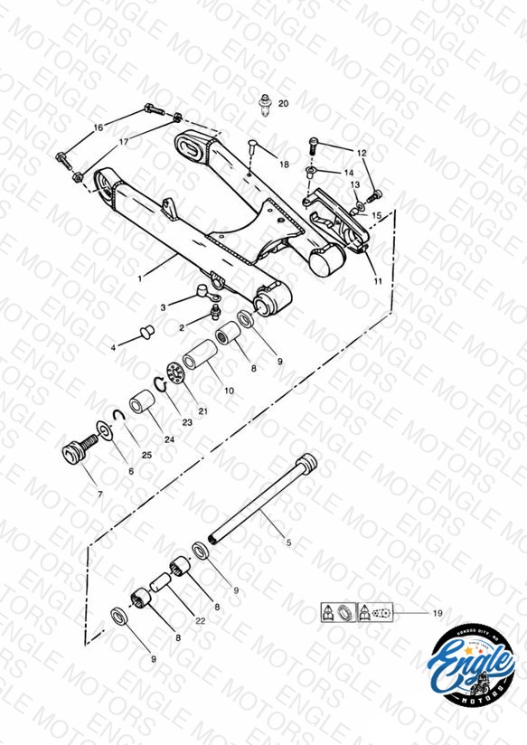 Swinging Arm 101854 » (Except 102063 to 102074 inclusive)