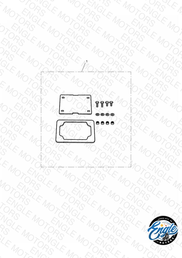 Frame Licence Plate Kit
