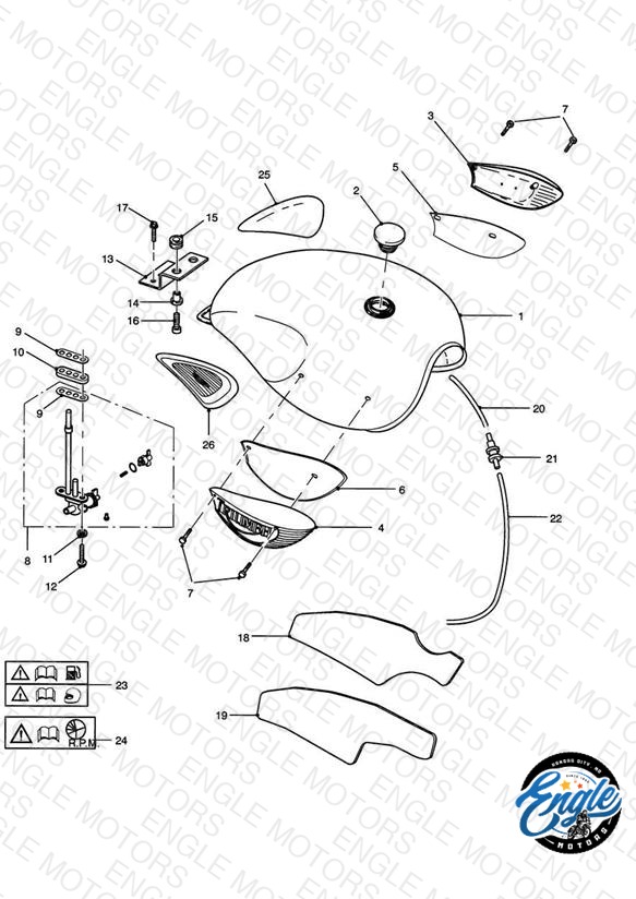 Fuel Tank and Fittings