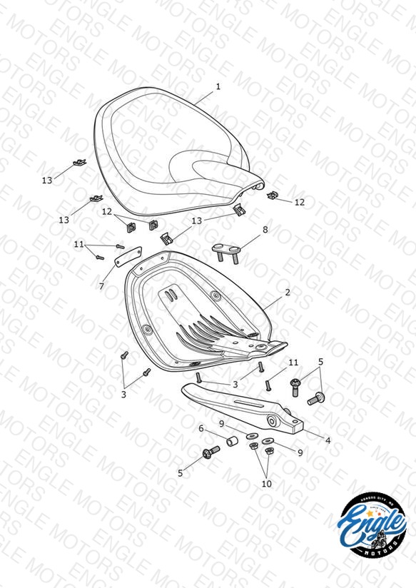 Seat Assembly & Toolkit
