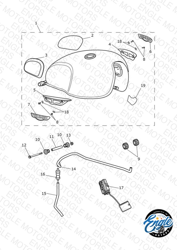 Fuel Tank - N/A to T120 Ace