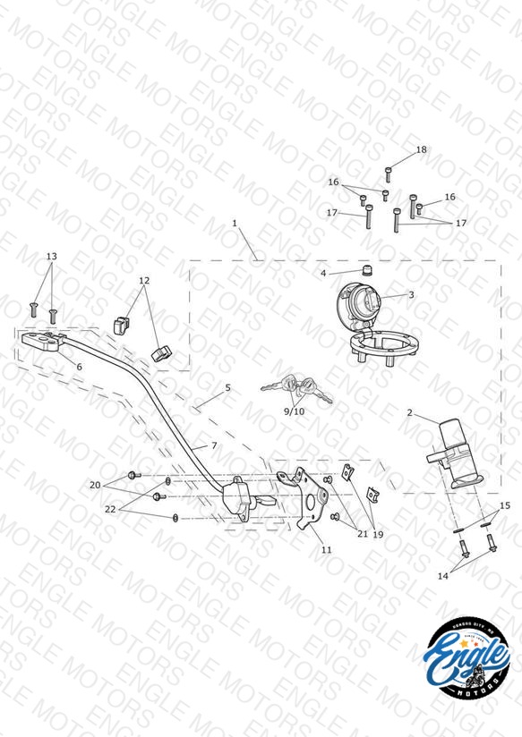 Ignition Switch & Lock Set