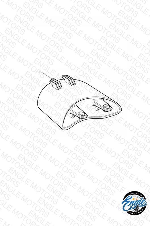 Rear Light Assy Kit, Clear