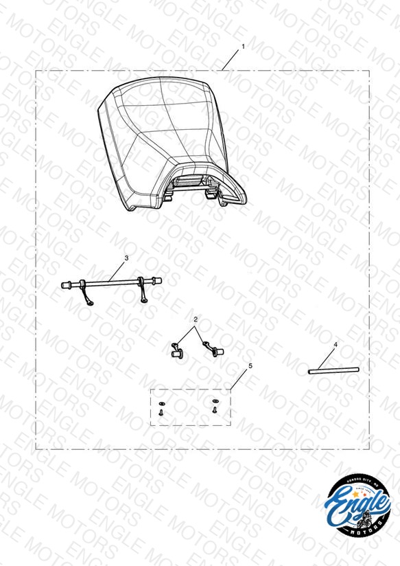 Rider Seat Assy, High