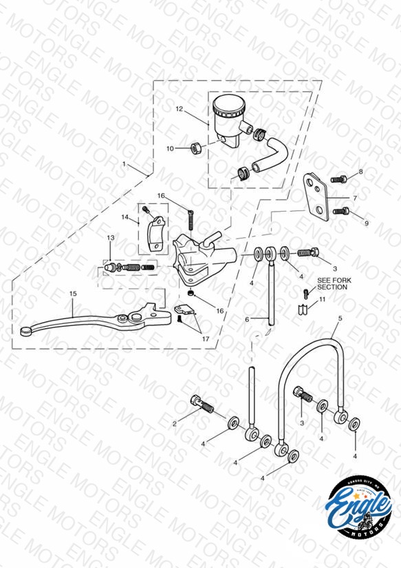 Front Brake Master Cylinder